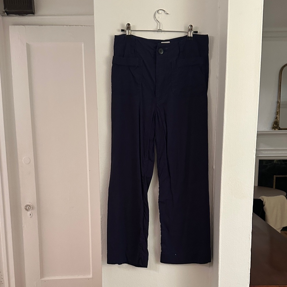 Maeve Colette Indigo Linen pants size 27